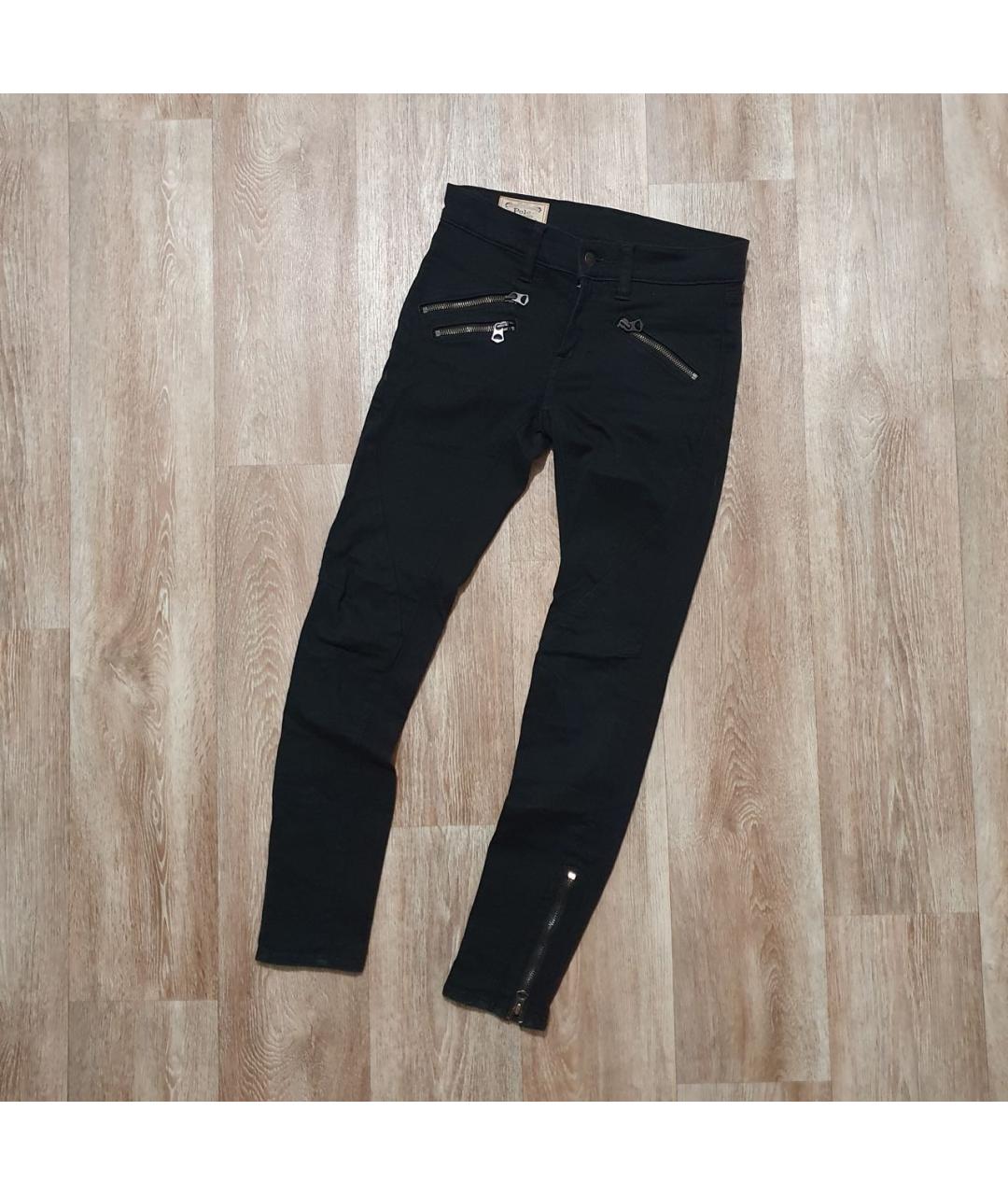 POLO RALPH LAUREN Черные хлопко-полиэстеровые джинсы слим, фото 9