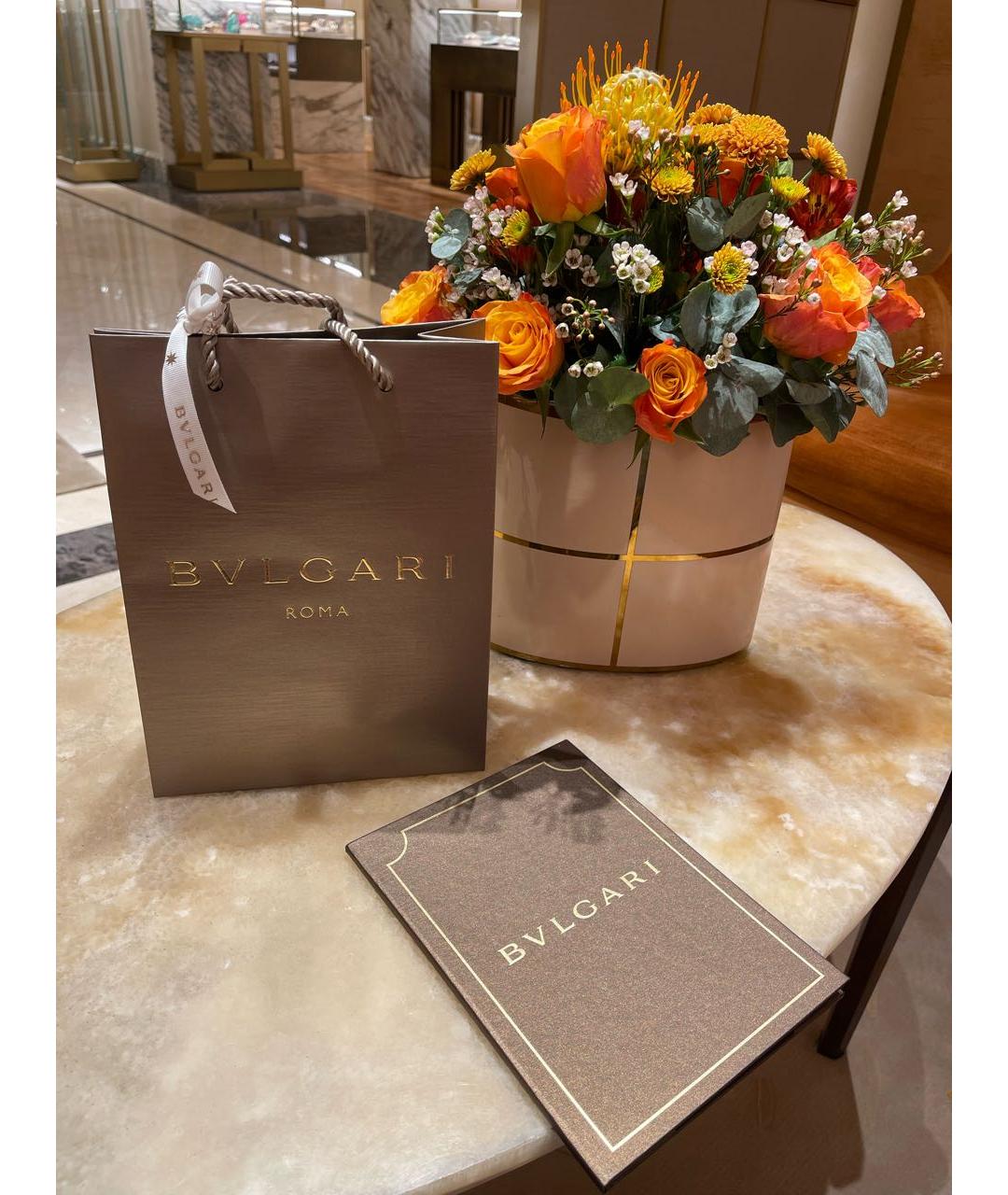 BVLGARI Золотой кулон из розового золота, фото 5