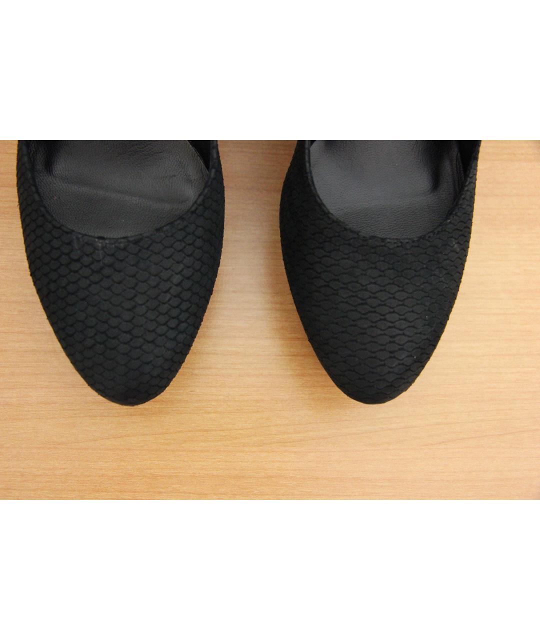FABI Черные кожаные туфли, фото 7
