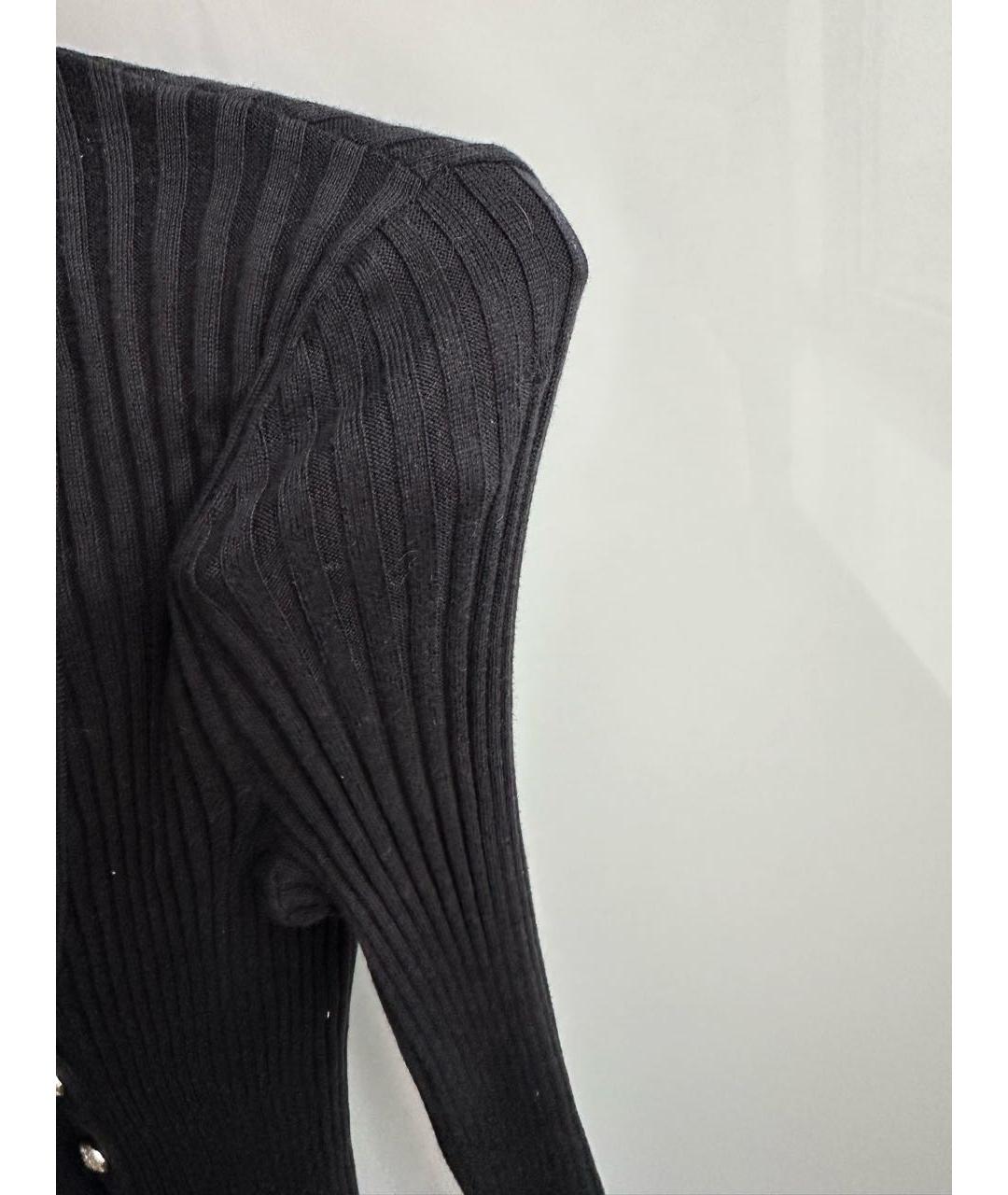 BALMAIN Черный кардиган, фото 5