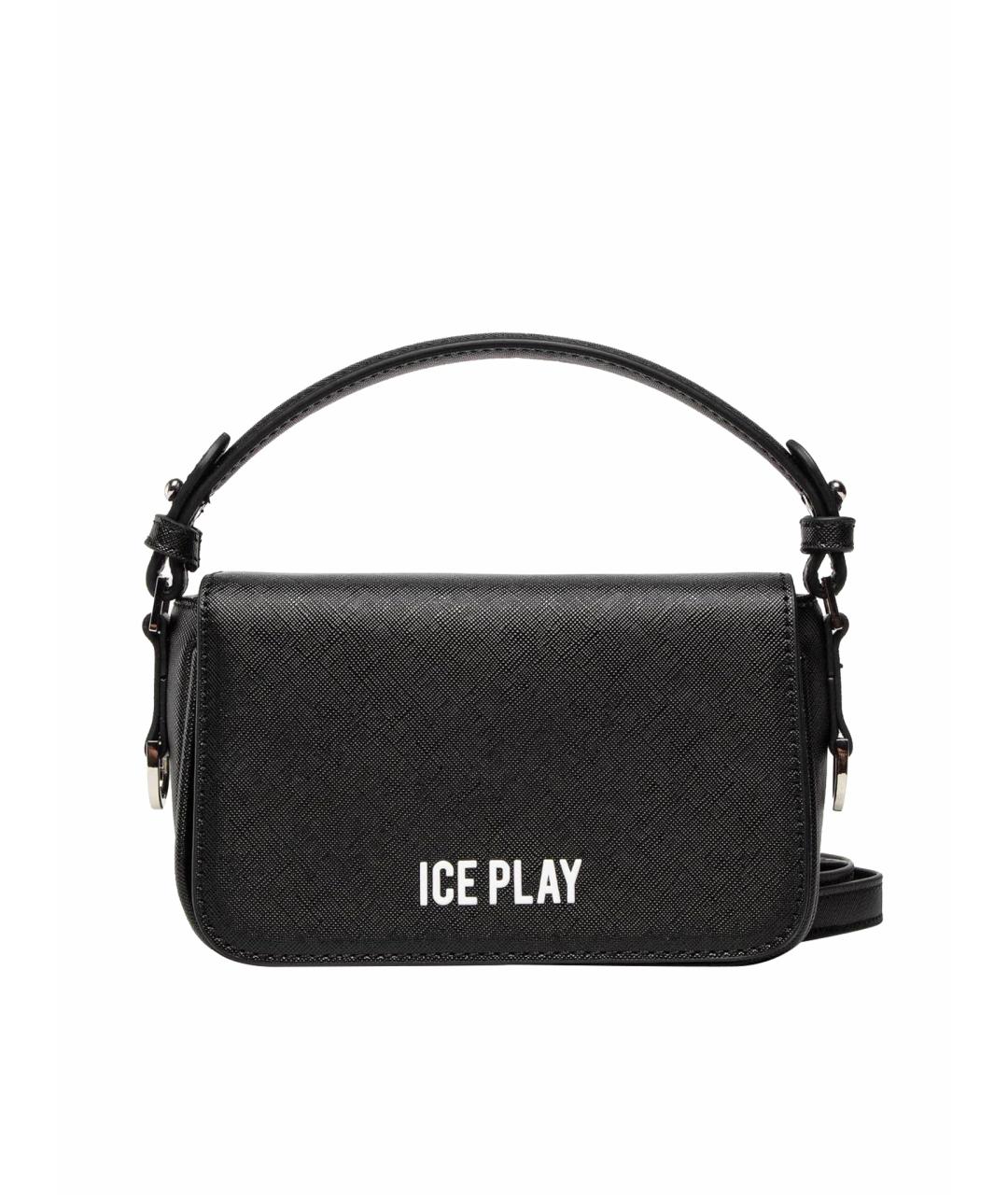 ICE PLAY Черная сумка через плечо, фото 1