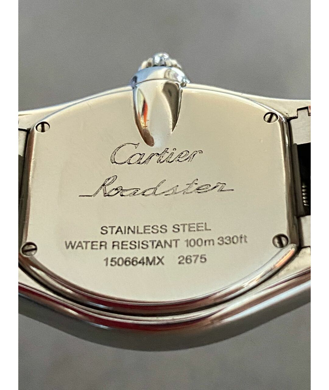 CARTIER Серебряные металлические часы, фото 2