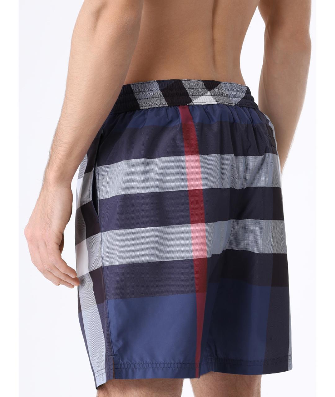 BURBERRY Синие шорты, фото 4