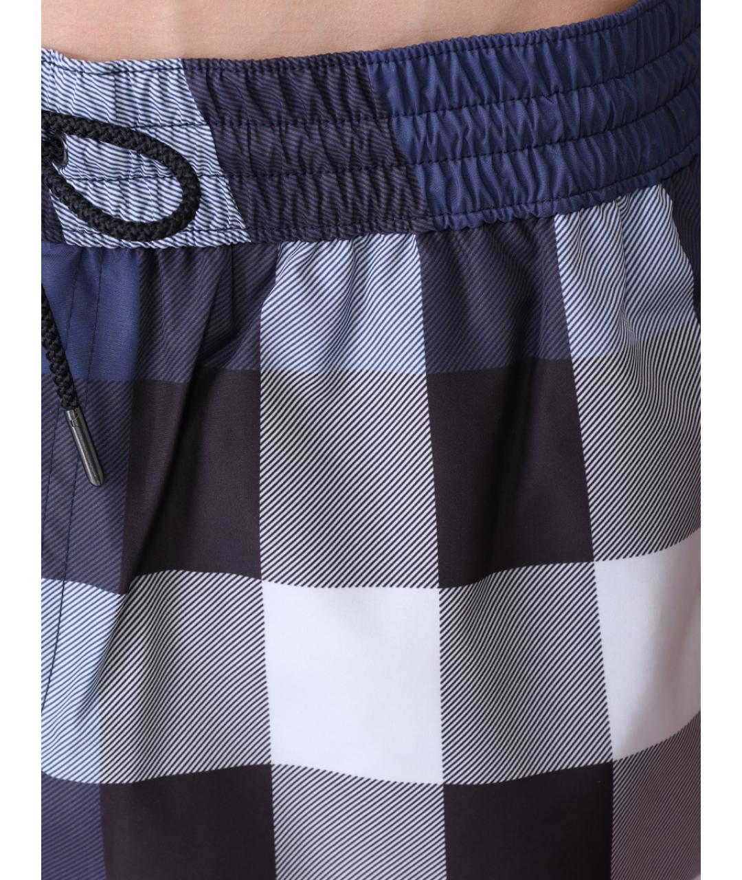 BURBERRY Синие шорты, фото 5