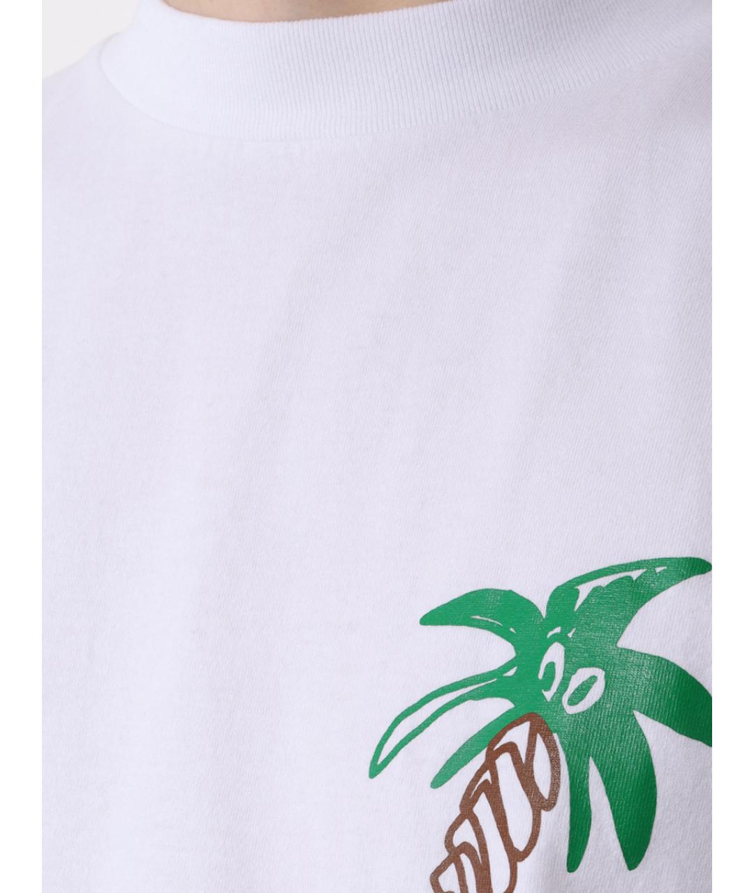 PALM ANGELS Белая футболка, фото 5