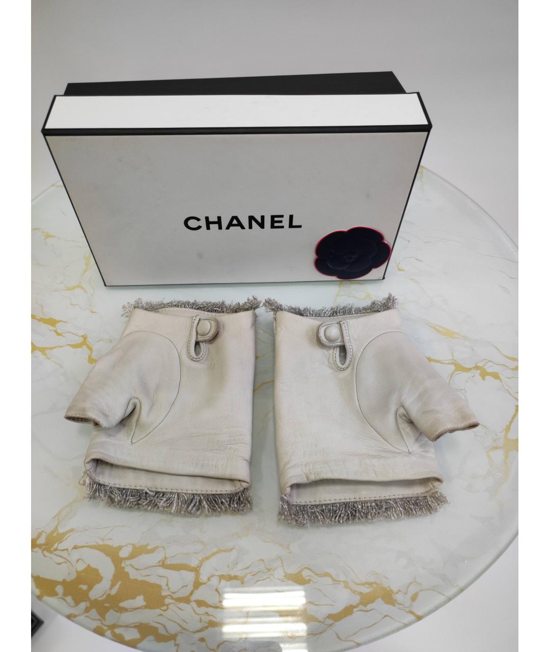 CHANEL PRE-OWNED Мульти митенки, фото 2