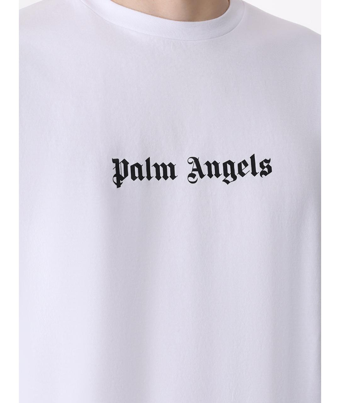 PALM ANGELS Белая футболка, фото 5