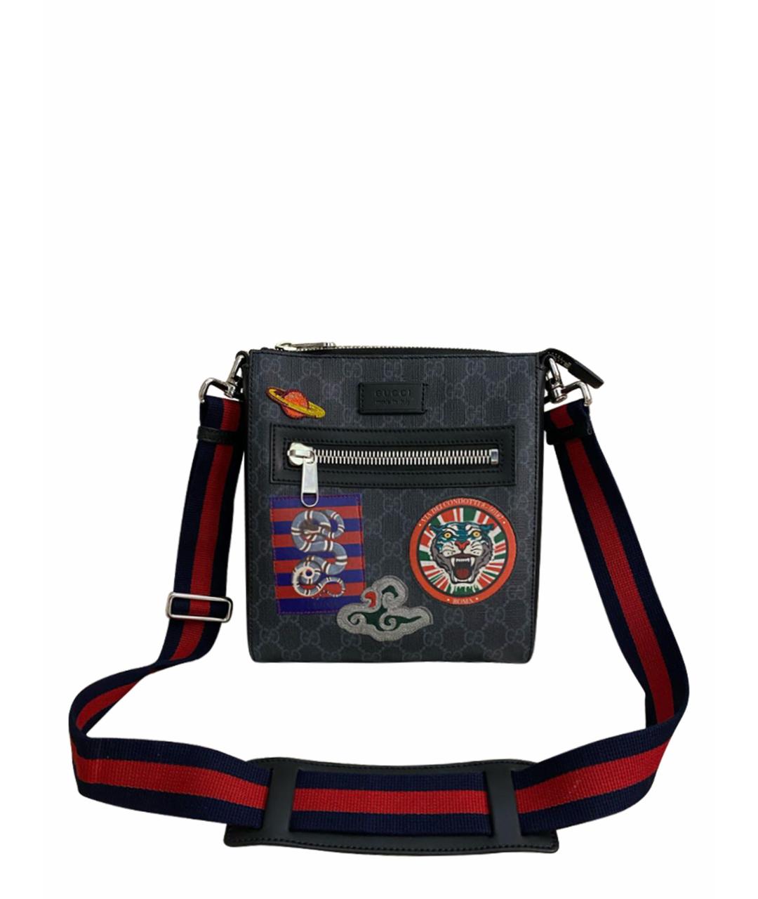 GUCCI Черная сумка на плечо, фото 1