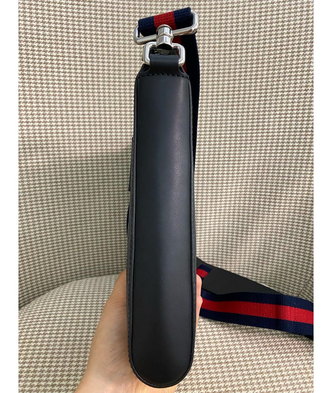 GUCCI Черная сумка на плечо, фото 4