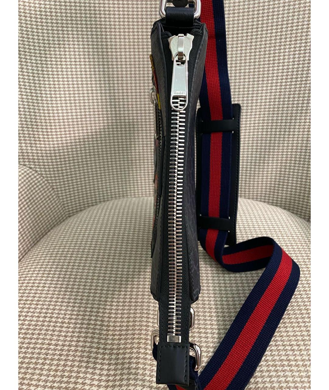 GUCCI Черная сумка на плечо, фото 6