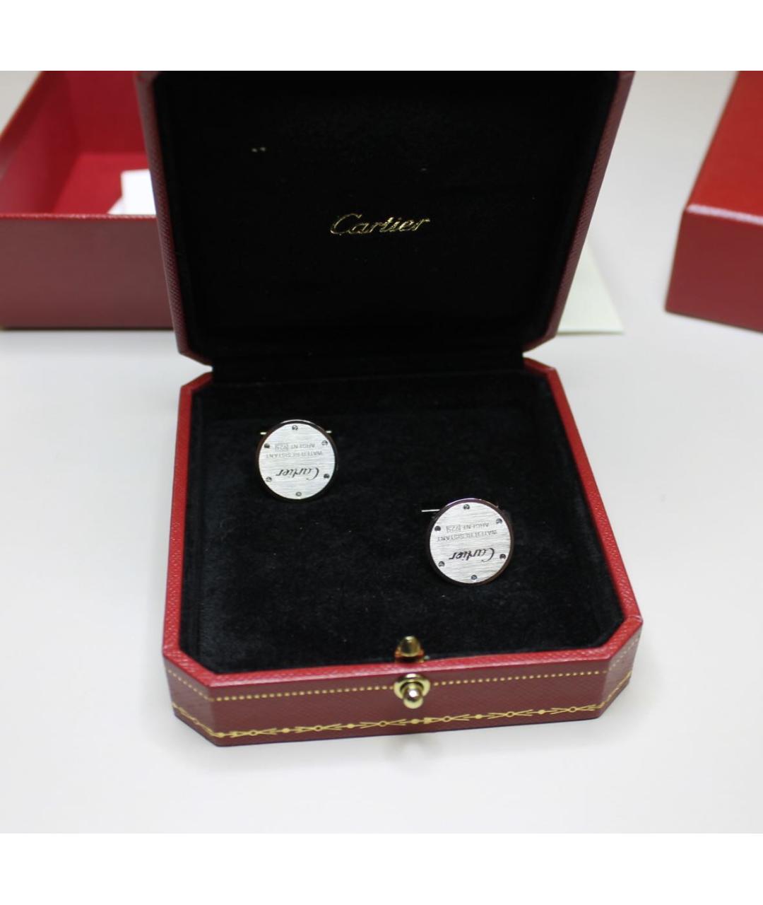 CARTIER Серебряные серебряные запонки, фото 2