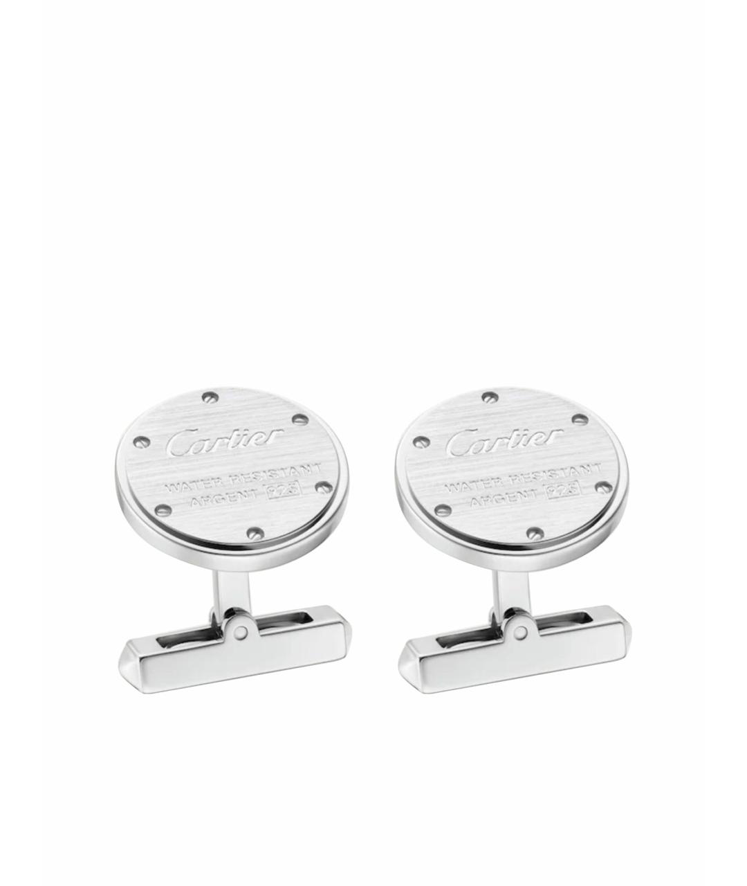 CARTIER Серебряные серебряные запонки, фото 1