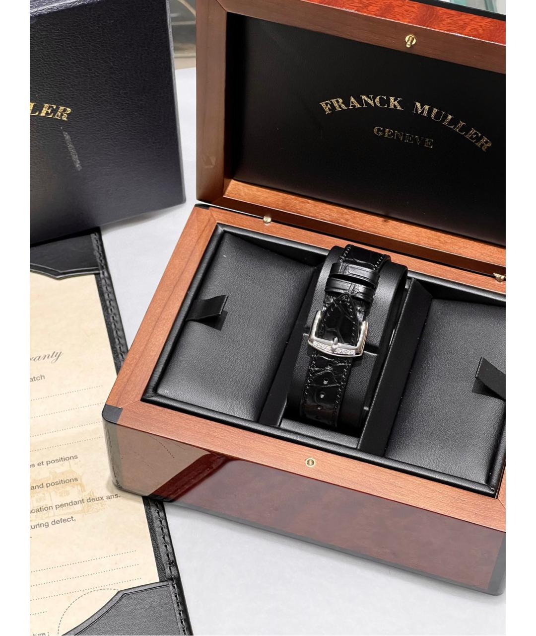 FRANCK MULLER Белые металлические часы, фото 5