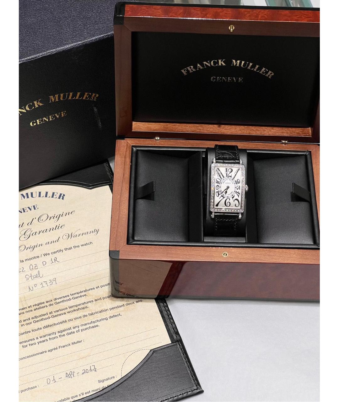 FRANCK MULLER Белые металлические часы, фото 8