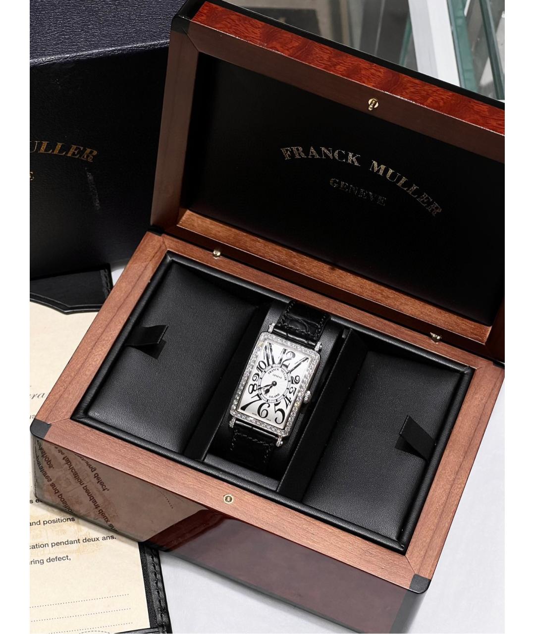 FRANCK MULLER Белые металлические часы, фото 2