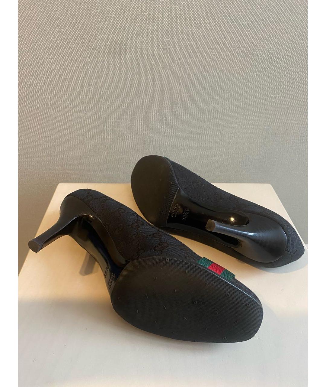 GUCCI Черные туфли, фото 4