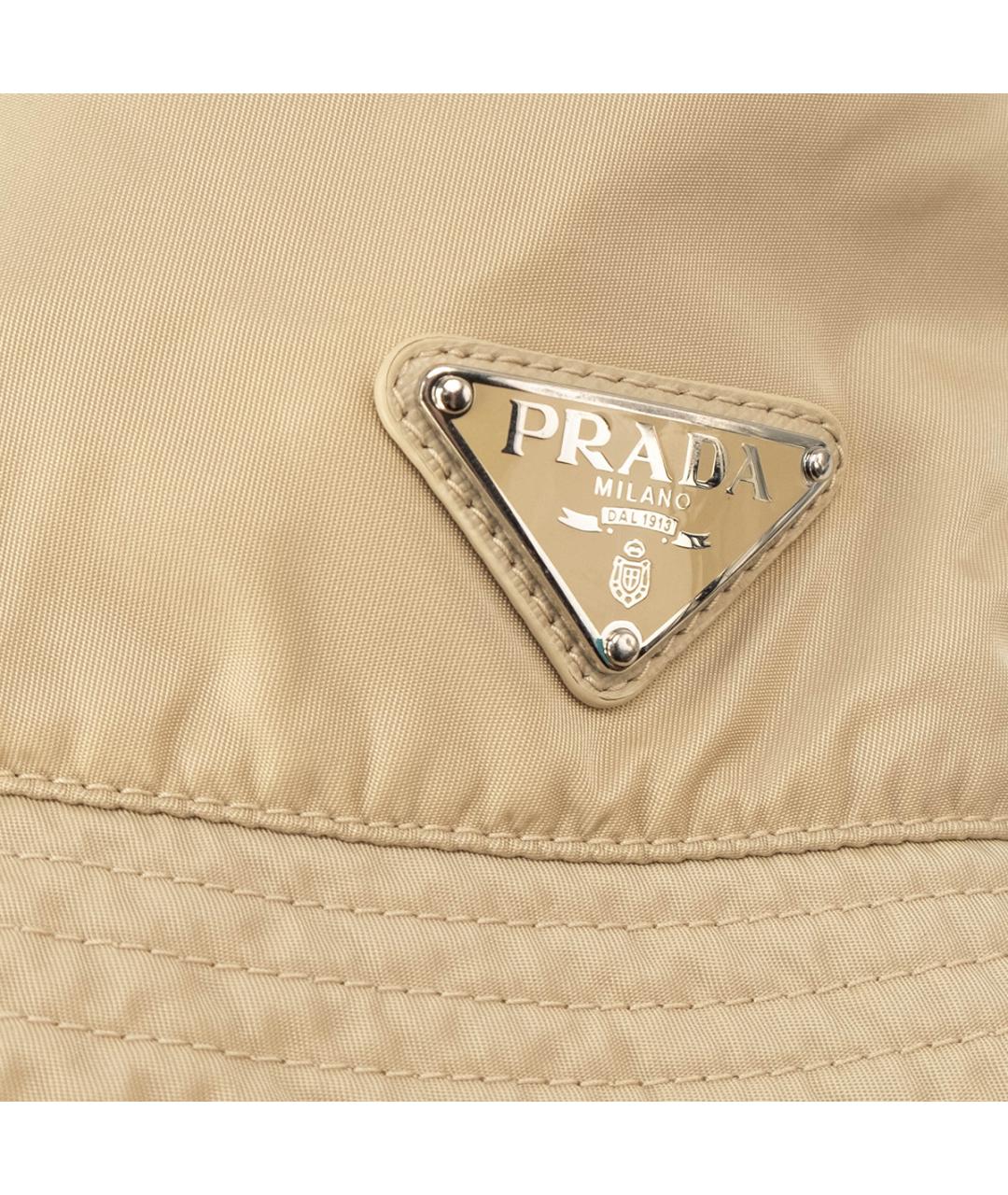 PRADA Бежевая панама, фото 5