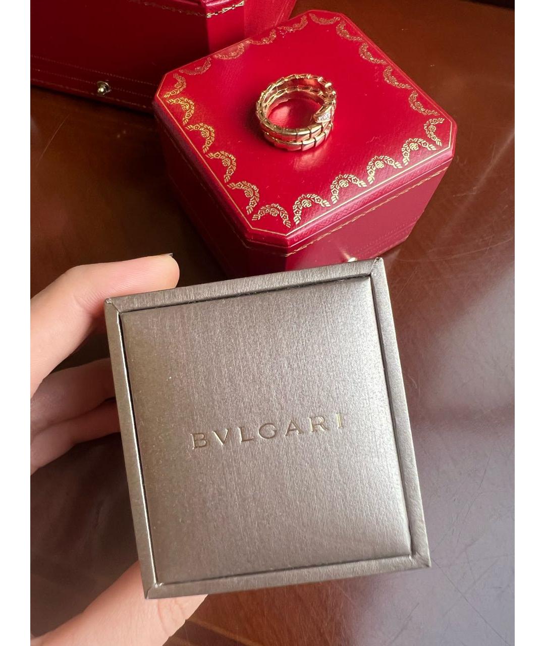 BVLGARI Золотое кольцо из розового золота, фото 6