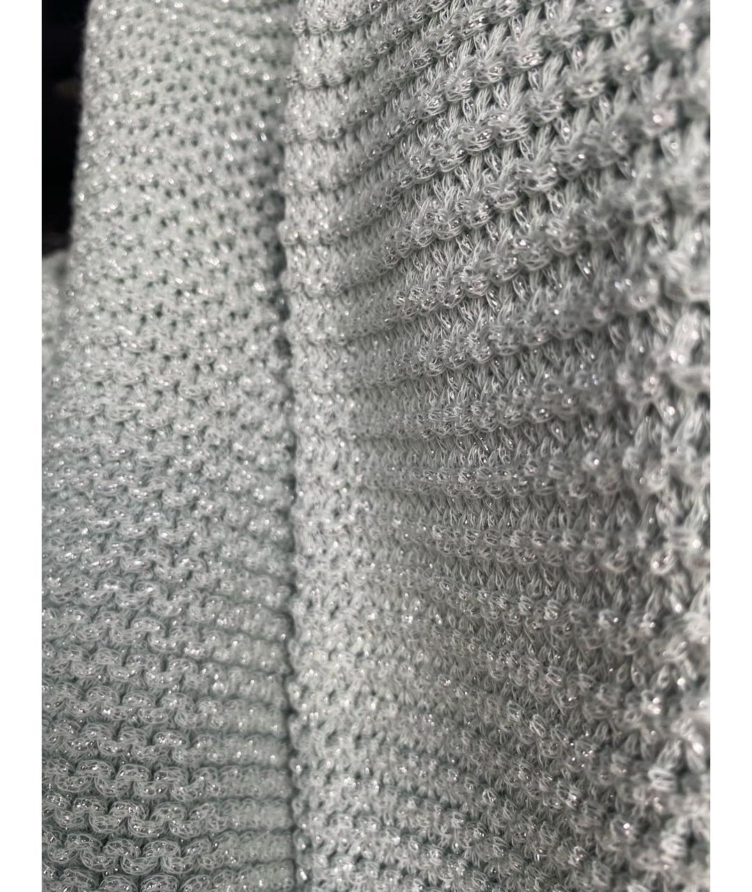 GRAN SASSO Голубой хлопко-эластановый джемпер / свитер, фото 5
