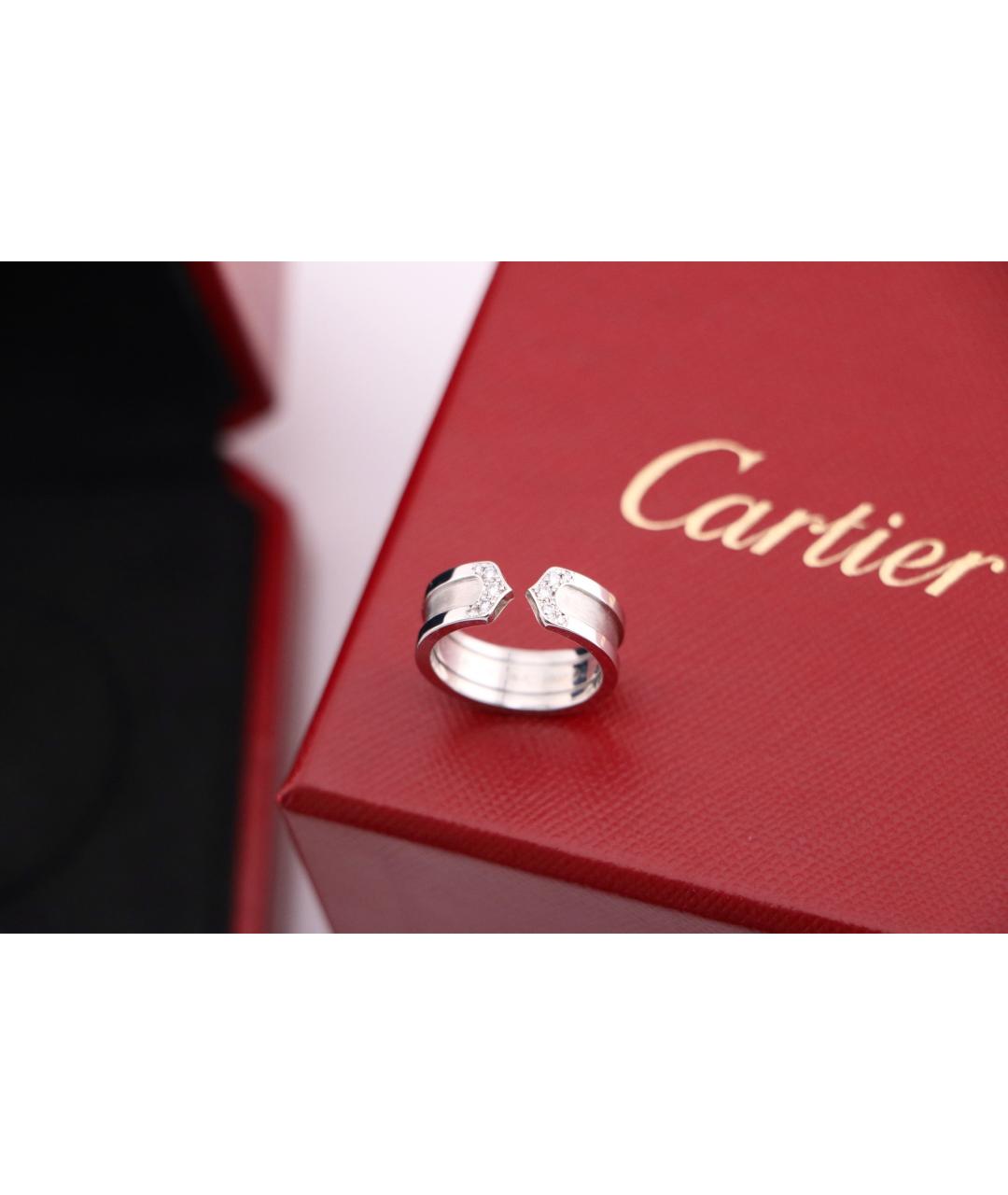 CARTIER Серебряное кольцо из белого золота, фото 2