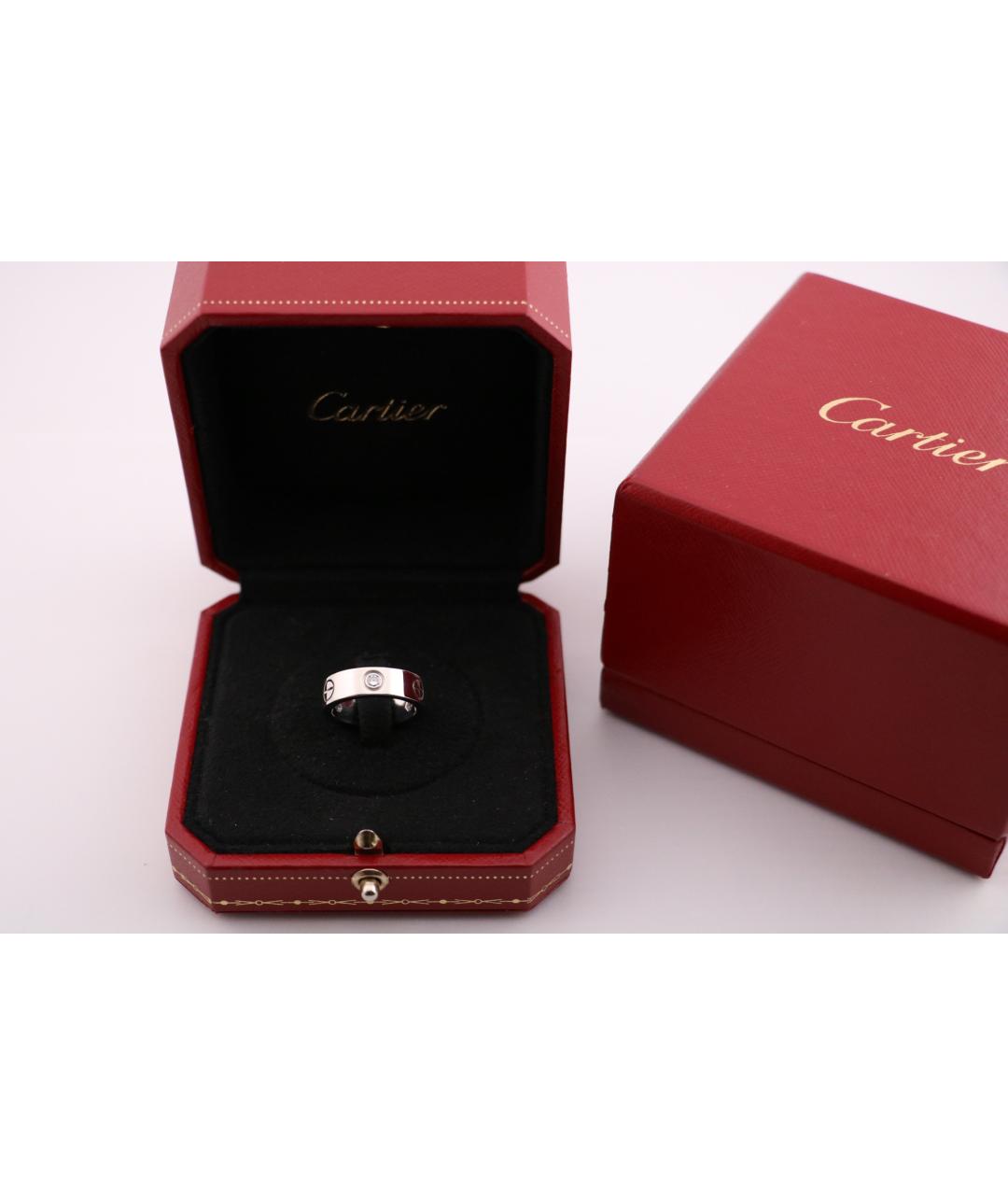 CARTIER Серебряное кольцо из белого золота, фото 3