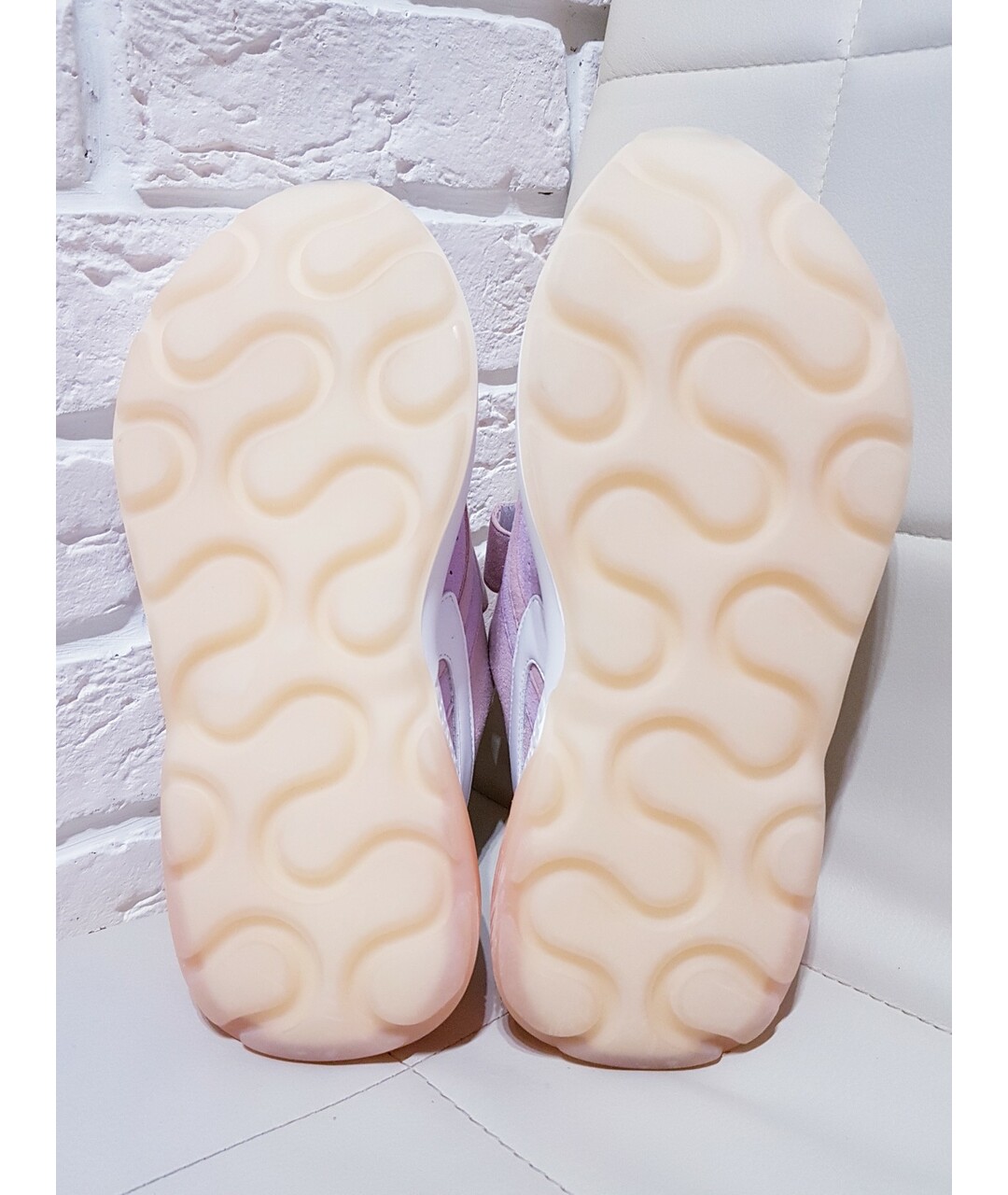 STELLA MCCARTNEY Розовые кроссовки из искусственной кожи, фото 9