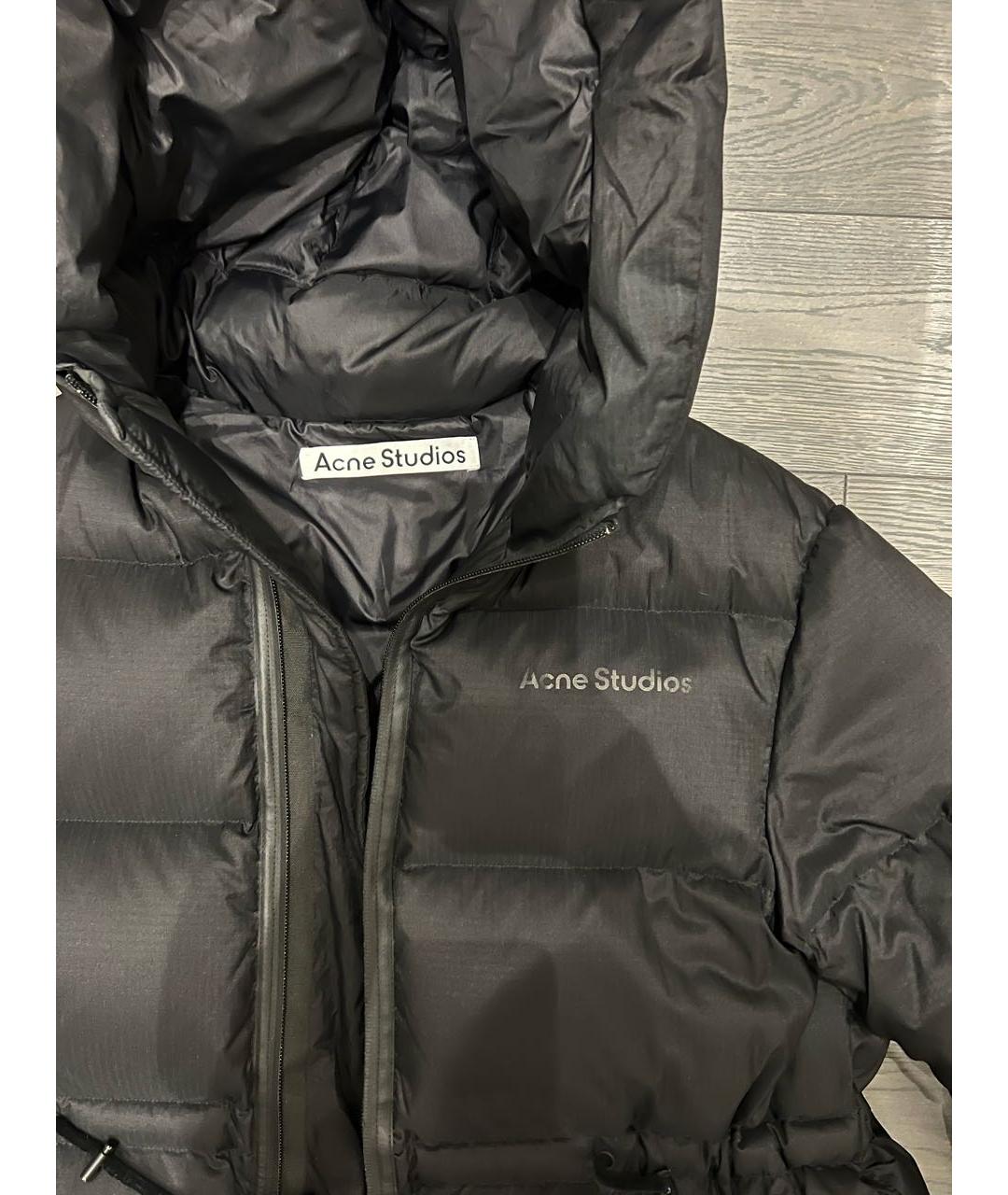 ACNE STUDIOS Черный пуховик, фото 5