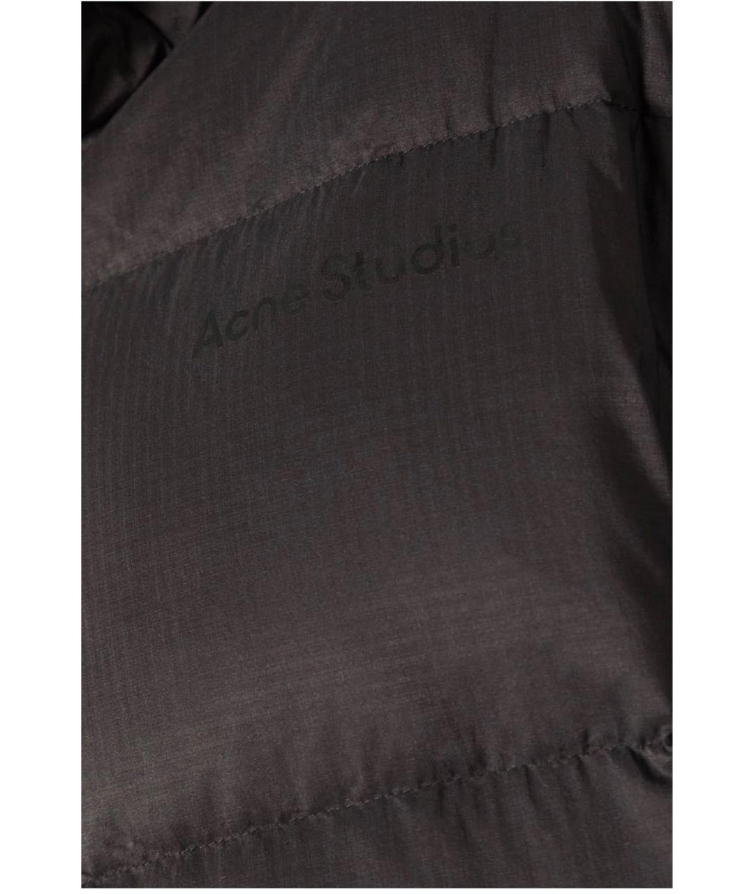 ACNE STUDIOS Черный пуховик, фото 4