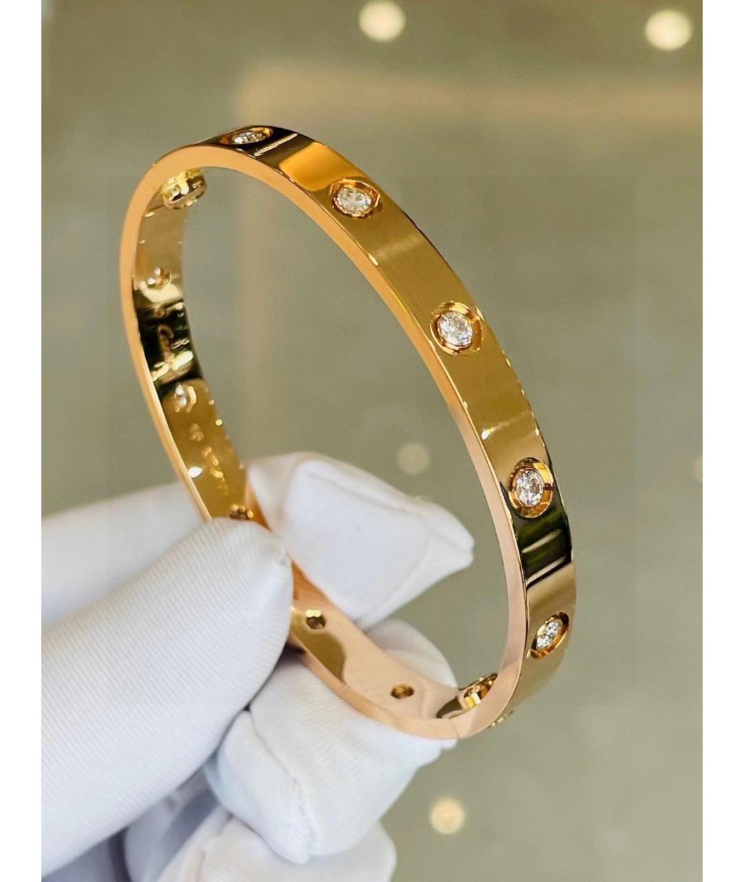 CARTIER Золотой браслет из желтого золота, фото 3
