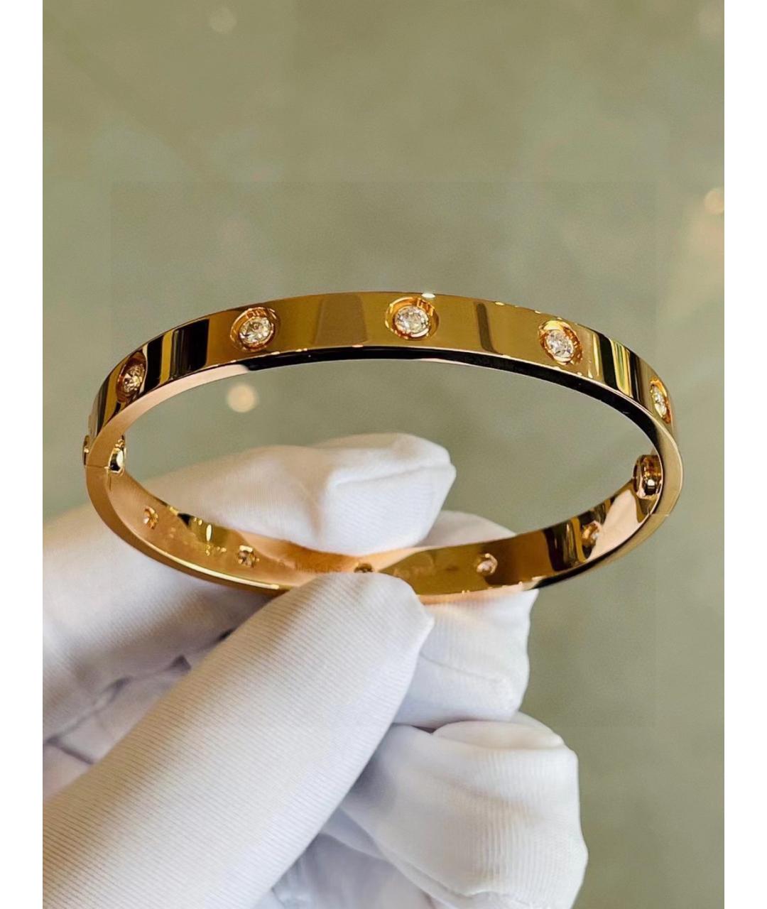 CARTIER Золотой браслет из желтого золота, фото 5