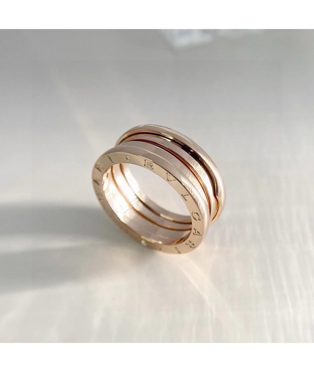BVLGARI Золотое кольцо из розового золота, фото 6