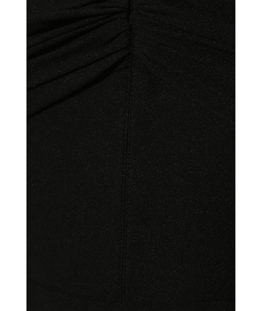 SOLACE LONDON Черное полиэстеровое коктейльное платье, фото 3