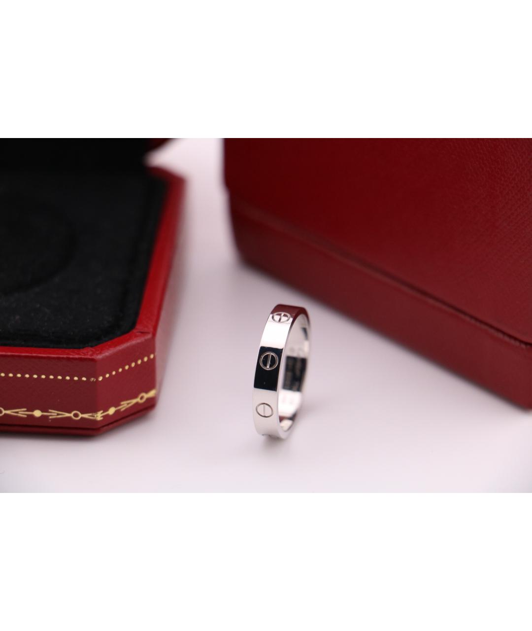 CARTIER Серебряное кольцо из белого золота, фото 5