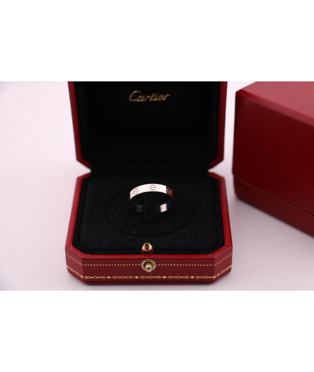 CARTIER Серебряное кольцо из белого золота, фото 3