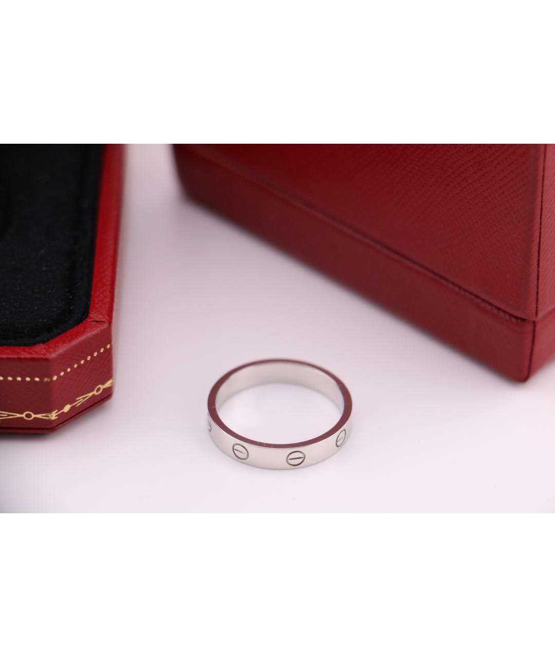 CARTIER Серебряное кольцо из белого золота, фото 7