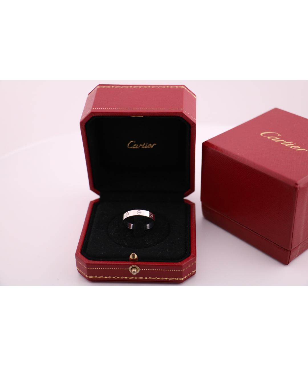 CARTIER Серебряное кольцо из белого золота, фото 2