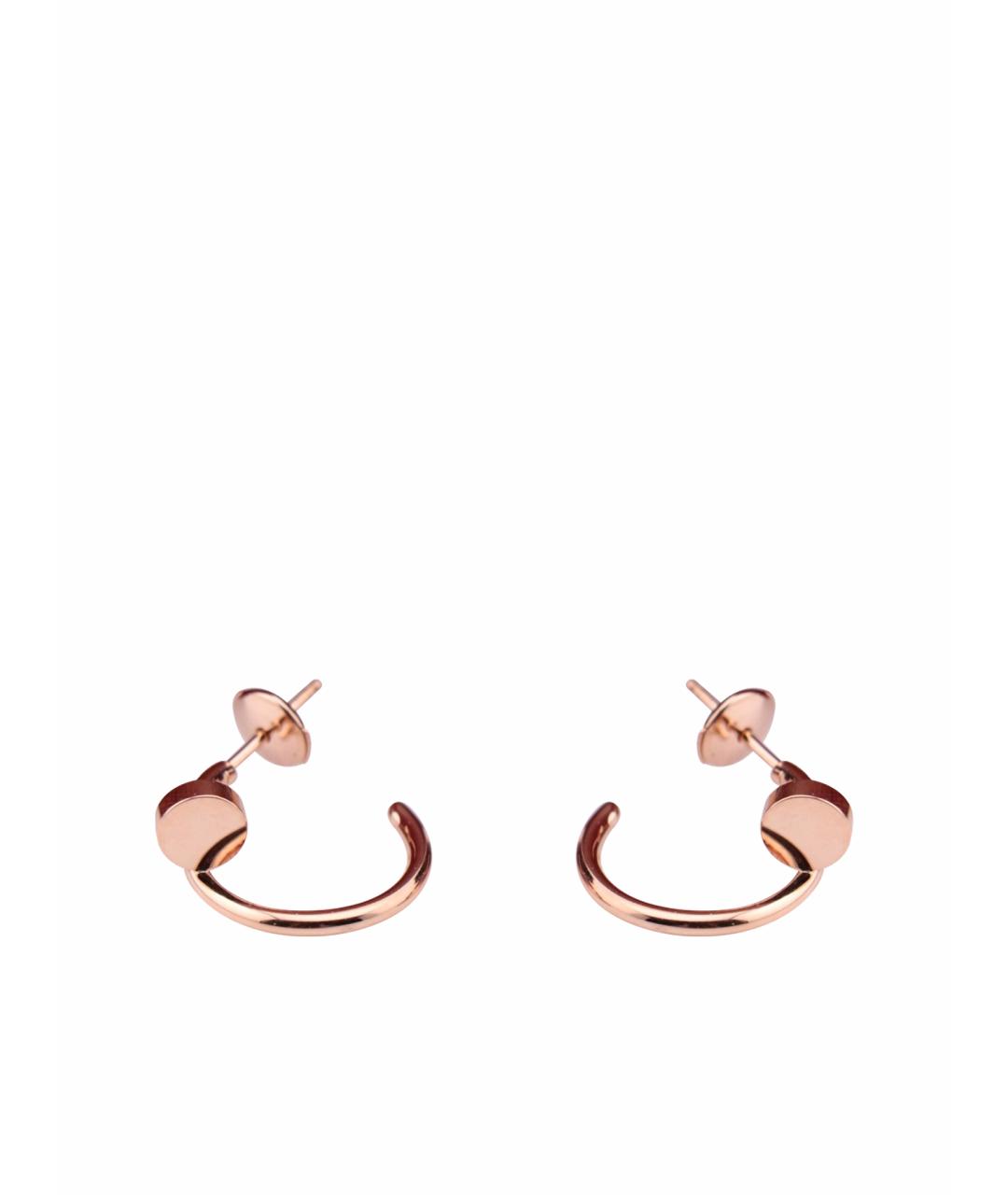 CARTIER Золотые серьги из розового золота, фото 1