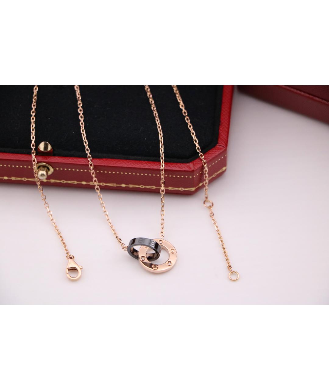 CARTIER Золотое колье из розового золота, фото 5