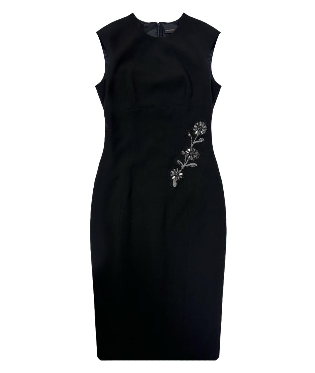 ALESSANDRO DELL'ACQUA Черное коктейльное платье, фото 1