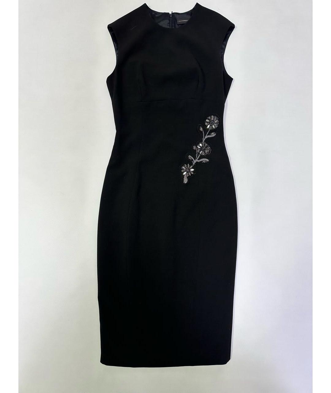 ALESSANDRO DELL'ACQUA Черное коктейльное платье, фото 9