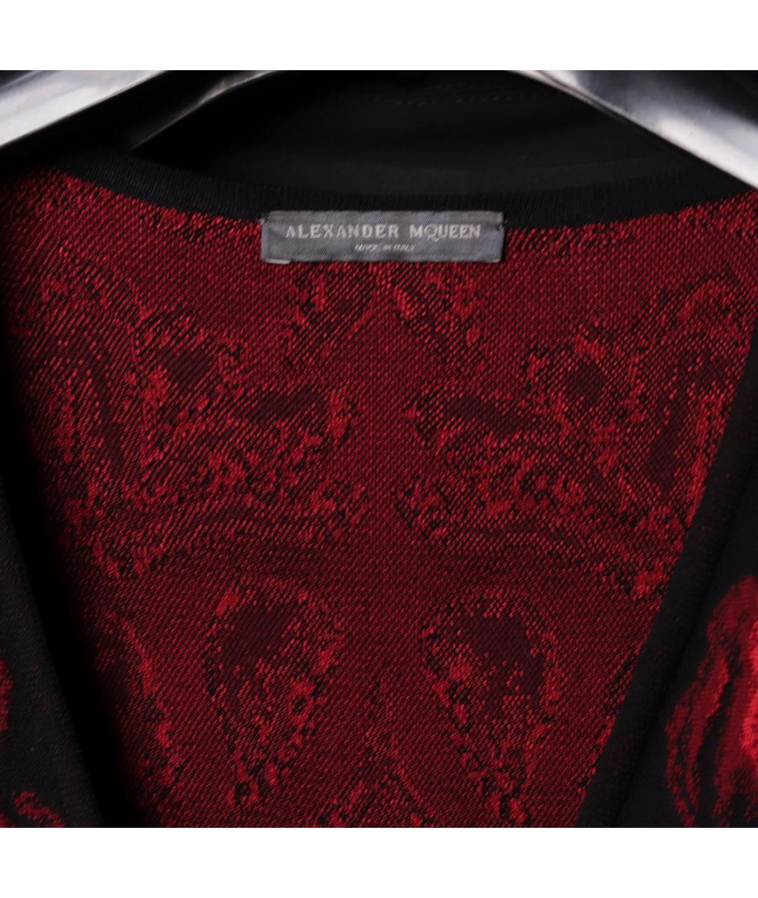 ALEXANDER MCQUEEN Мульти вискозное коктейльное платье, фото 3