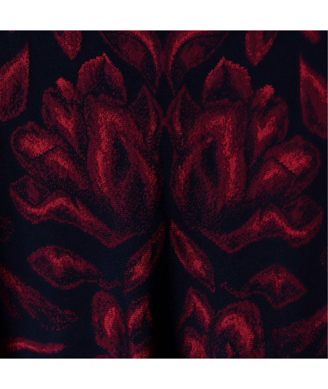 ALEXANDER MCQUEEN Мульти вискозное коктейльное платье, фото 4