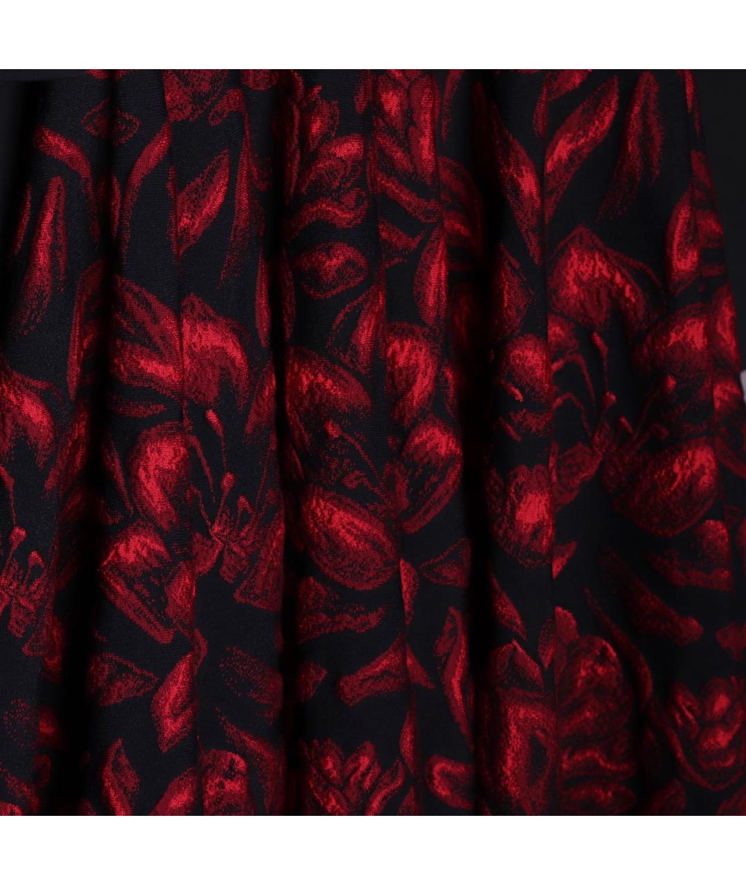 ALEXANDER MCQUEEN Мульти вискозное коктейльное платье, фото 5