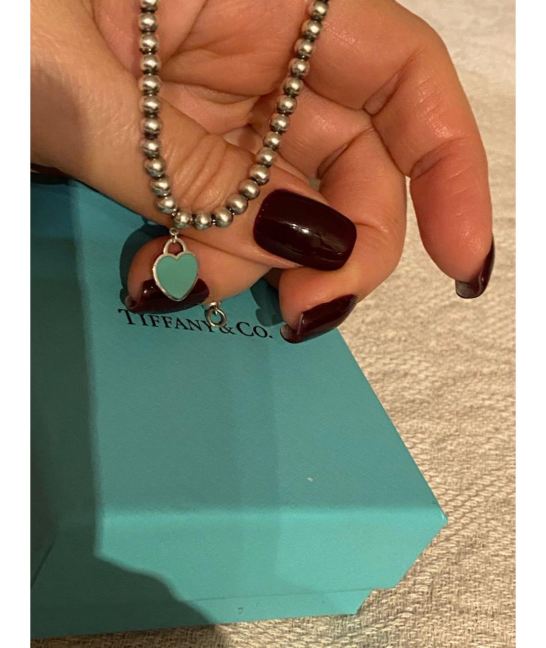 TIFFANY&CO Серебряная серебряная подвеска, фото 2