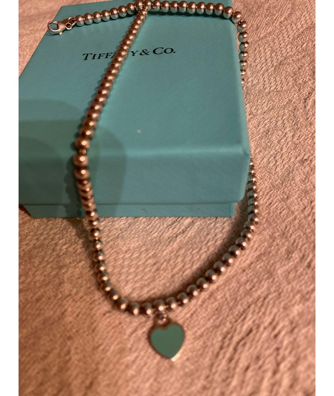 TIFFANY&CO Серебряная серебряная подвеска, фото 4