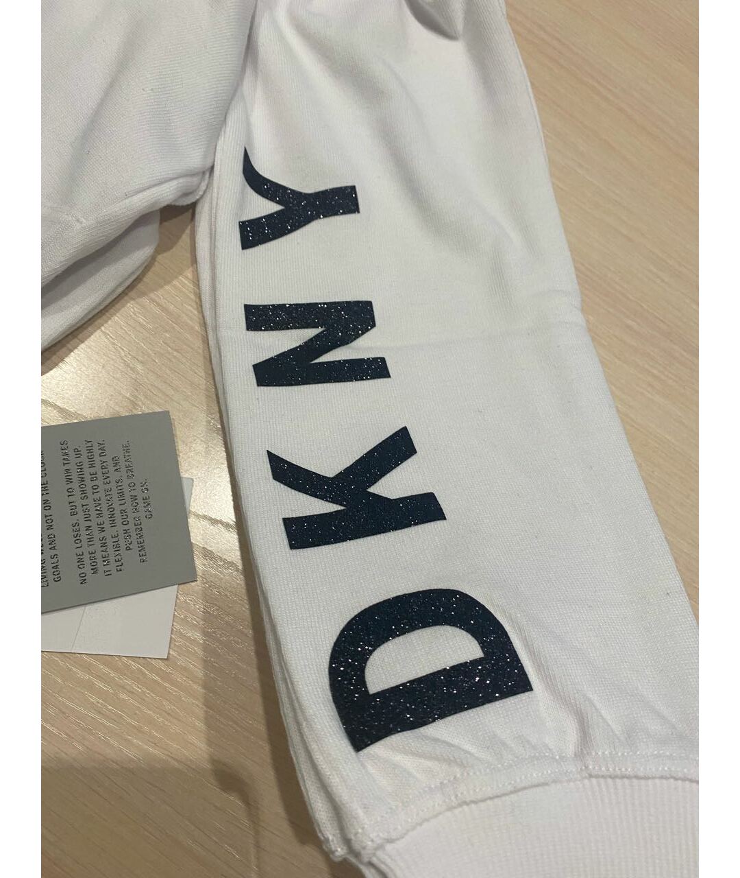 DKNY Белый хлопковый спортивные костюмы, фото 7