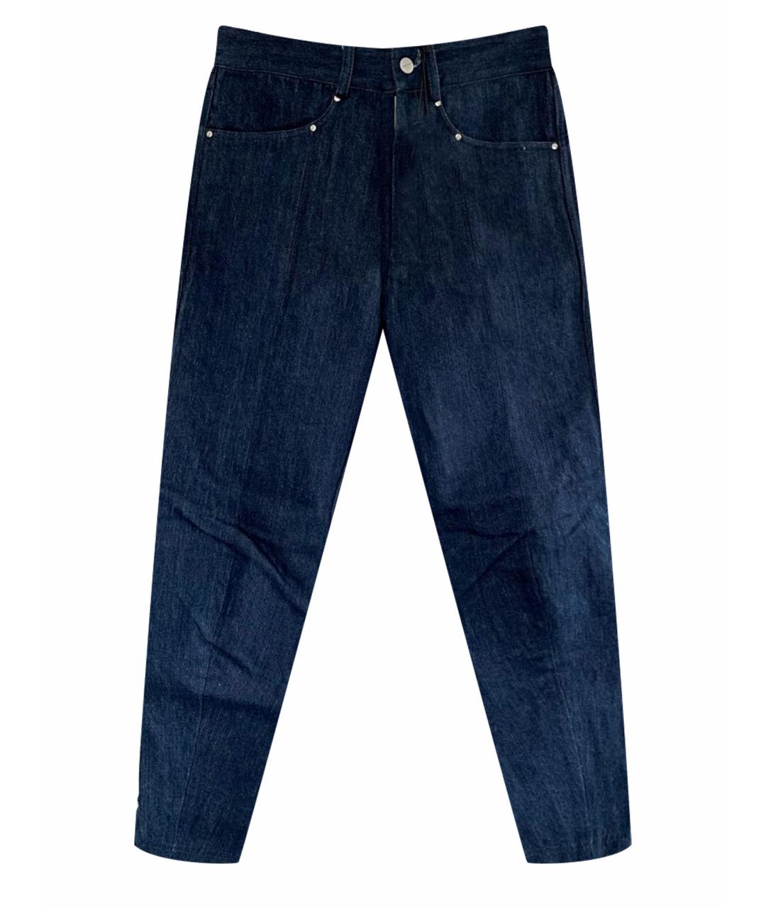 DAMIR DOMA Темно-синие хлопковые джинсы, фото 1