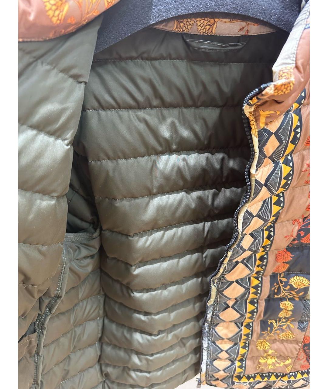 ETRO Коричневая полиэстеровая куртка, фото 4