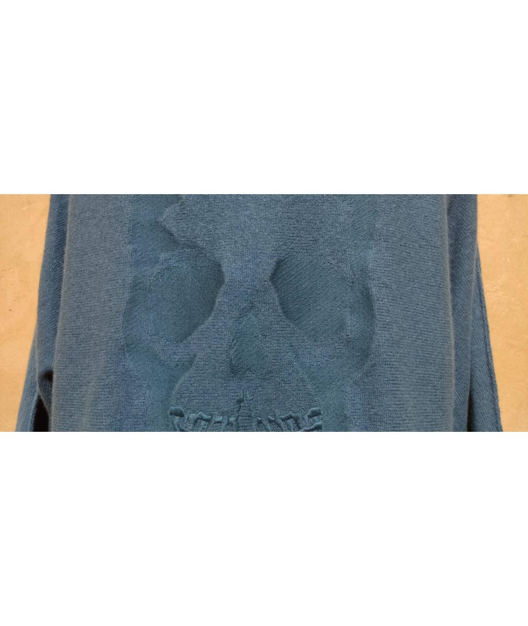 ZADIG & VOLTAIRE Темно-синий кашемировый джемпер / свитер, фото 5