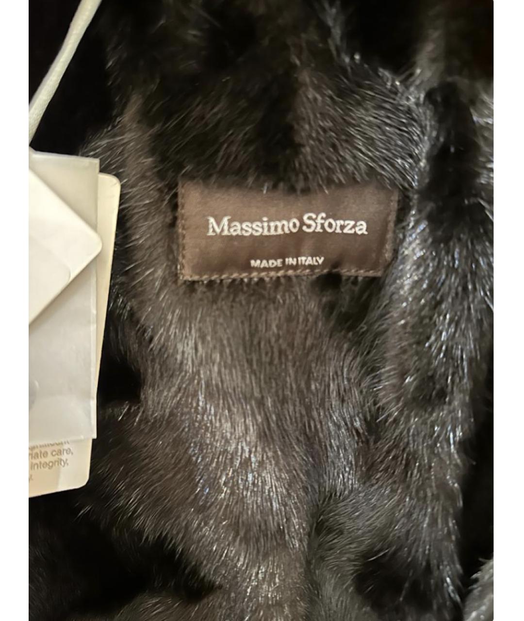 MASSIMO SFORZA Черная кожаная куртка, фото 7